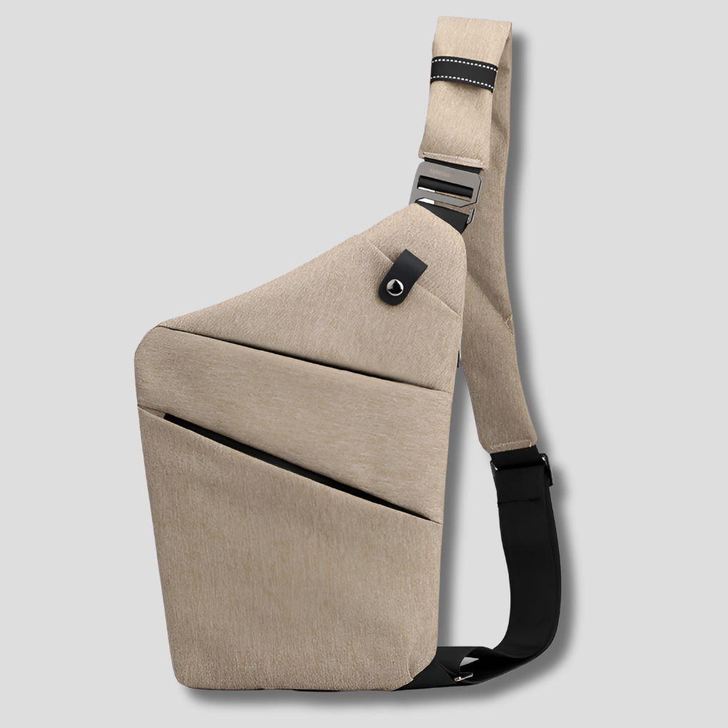 Anti-Theft Sling Bag with Hidden Zippers | Ka-mostore
