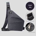 Anti-Theft Sling Bag with Hidden Zippers | Ka-mostore