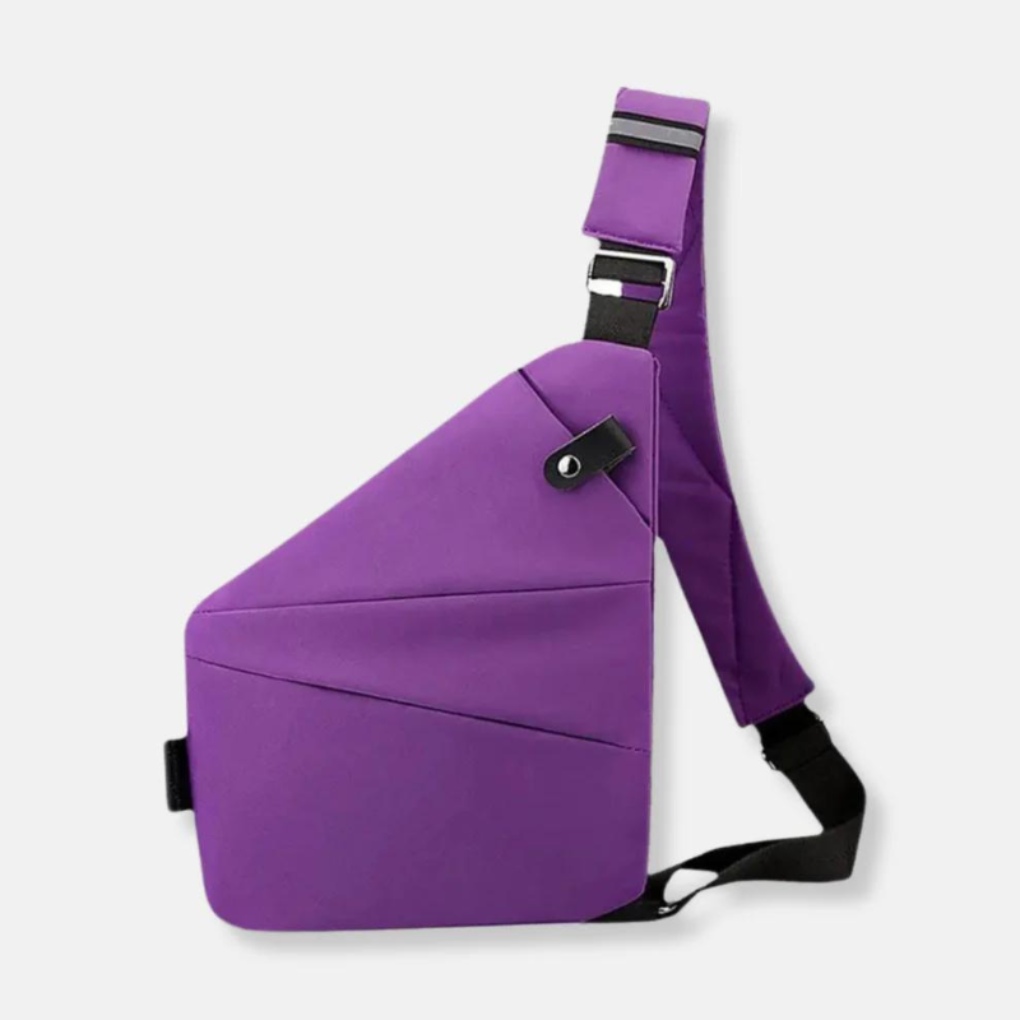 Anti-Theft Sling Bag with Hidden Zippers | Ka-mostore