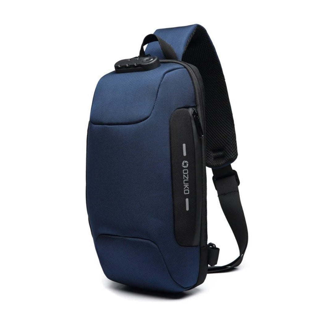 Tyverisikker slingtaske med USB-port | Ka-mostore