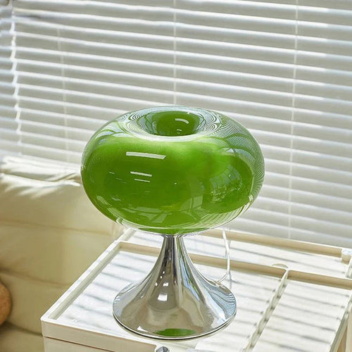 Lámpara de mesa de cristal estilo Apple con diseño Bauhaus | Ka-mostore