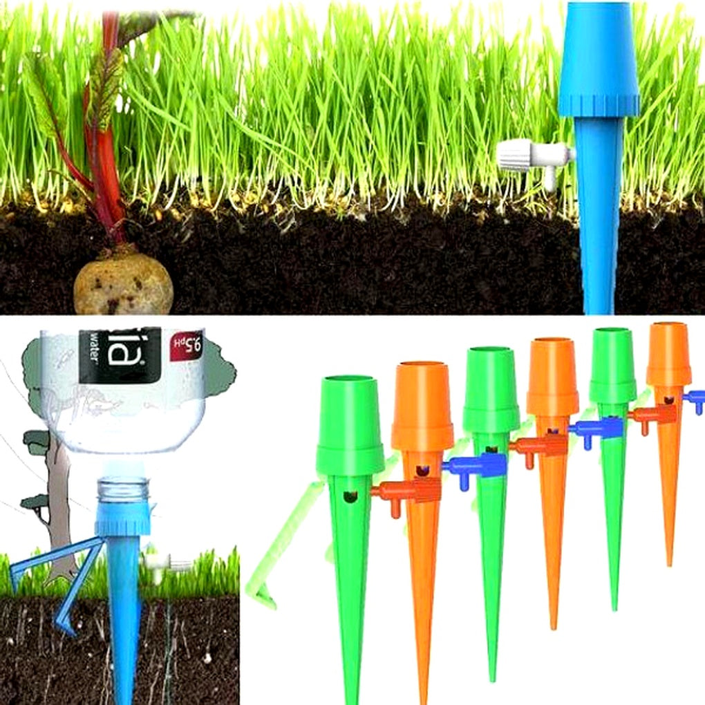 Self-Watering Plant Spikes - Adjustable Flow | Ka-mostore