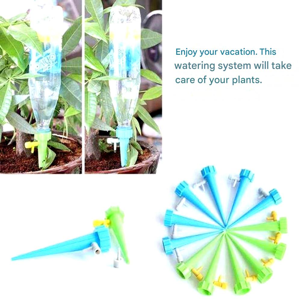 Self-Watering Plant Spikes - Adjustable Flow | Ka-mostore