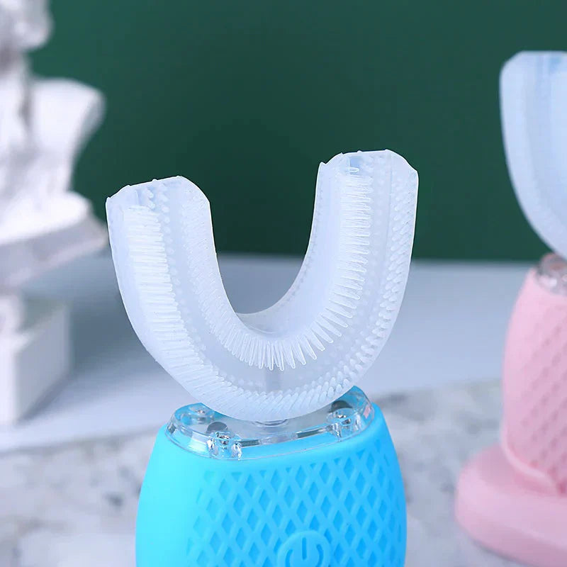 Automatic U-Shaped Toothbrush 360° Ultrasonic Cleaning | Ka-mostore