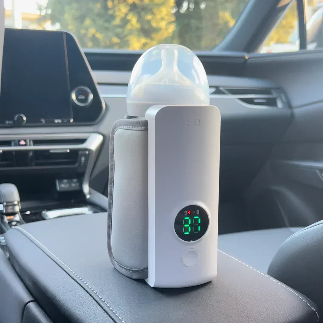 Podgrzewacz do butelek dla niemowląt | Przenośny podgrzewacz USB z akumulatorem | Ka-mostore