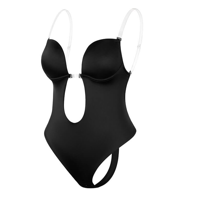 Dámské bezešvé stahovací body s odhalenými zády | Ka-mostore