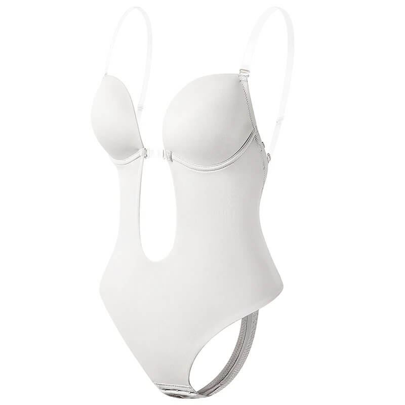 Dámské bezešvé stahovací body s odhalenými zády | Ka-mostore