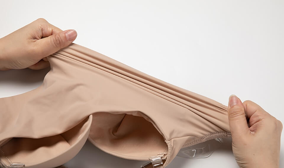 Dámské bezešvé stahovací body s odhalenými zády | Ka-mostore