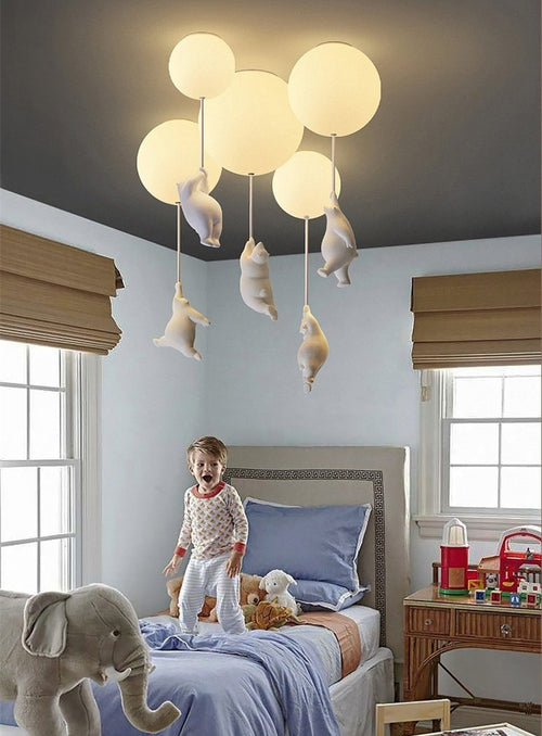 Balloon Bear Ceiling Light | Playful Bear Design | Ka-mostore