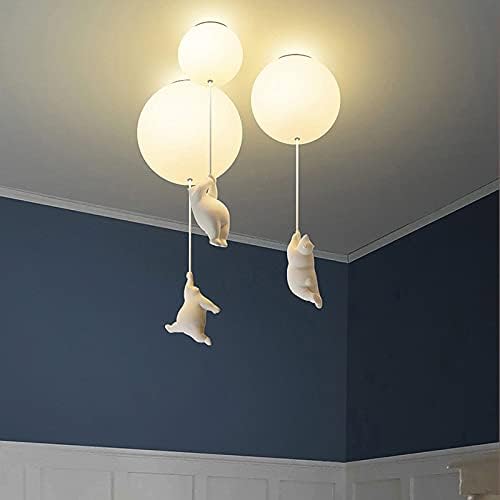 Stropní svítidlo Balónový medvěd | Hrací medvědí design | Ka-mostore