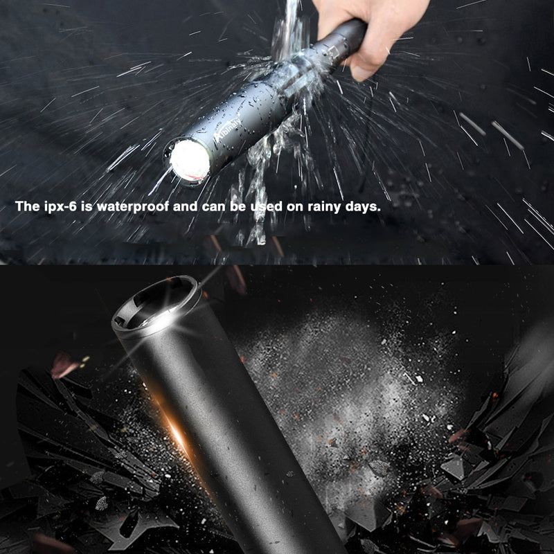 LED Bat Torch | 3 Light Modes, Aluminum | For Emergencies | Ka-mostore