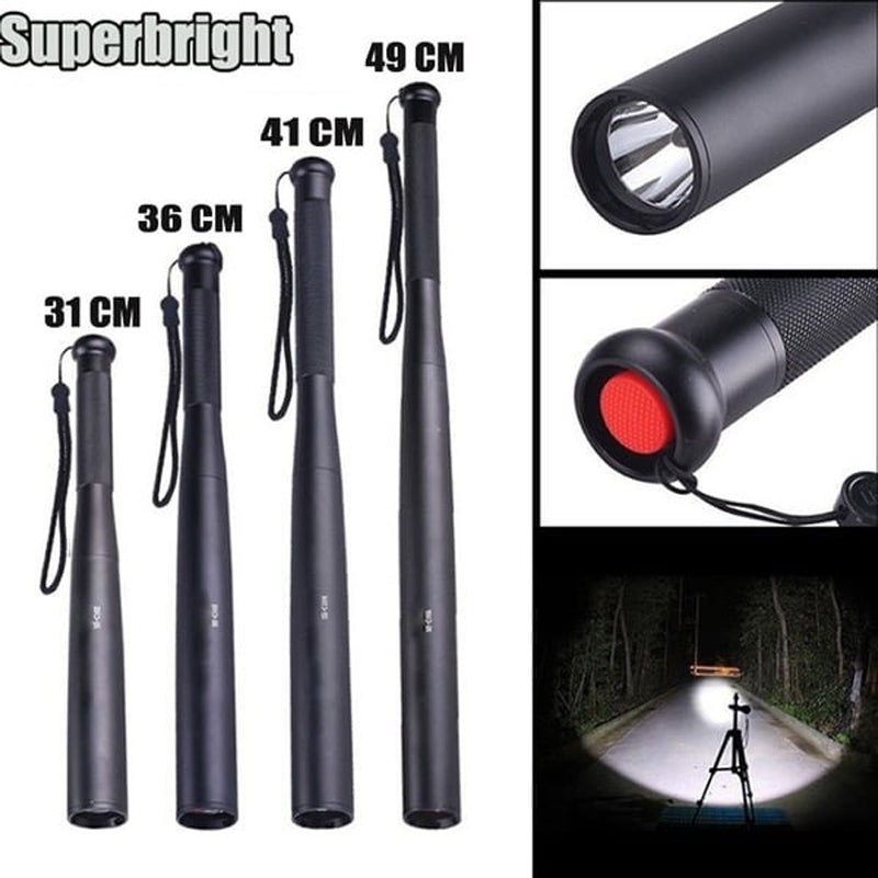 LED Bat Torch | 3 Light Modes, Aluminum | For Emergencies | Ka-mostore
