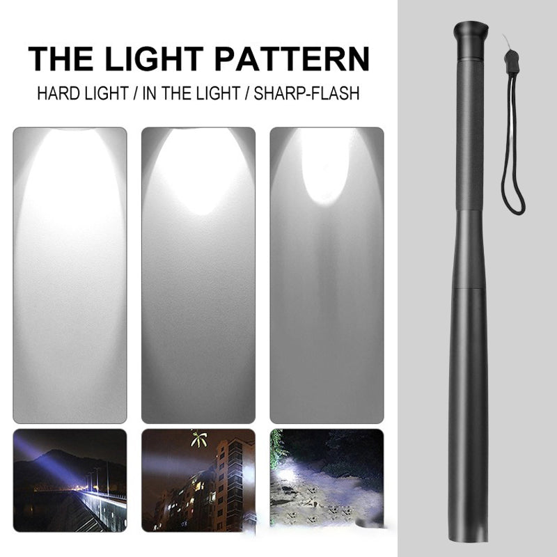 LED Bat Torch | 3 Light Modes, Aluminum | For Emergencies | Ka-mostore