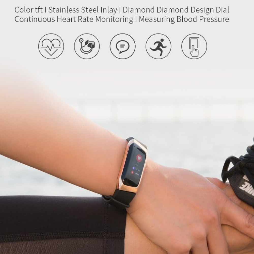 Blood Pressure Smart Watch and Heart Rate Monitor | Ka-mostore