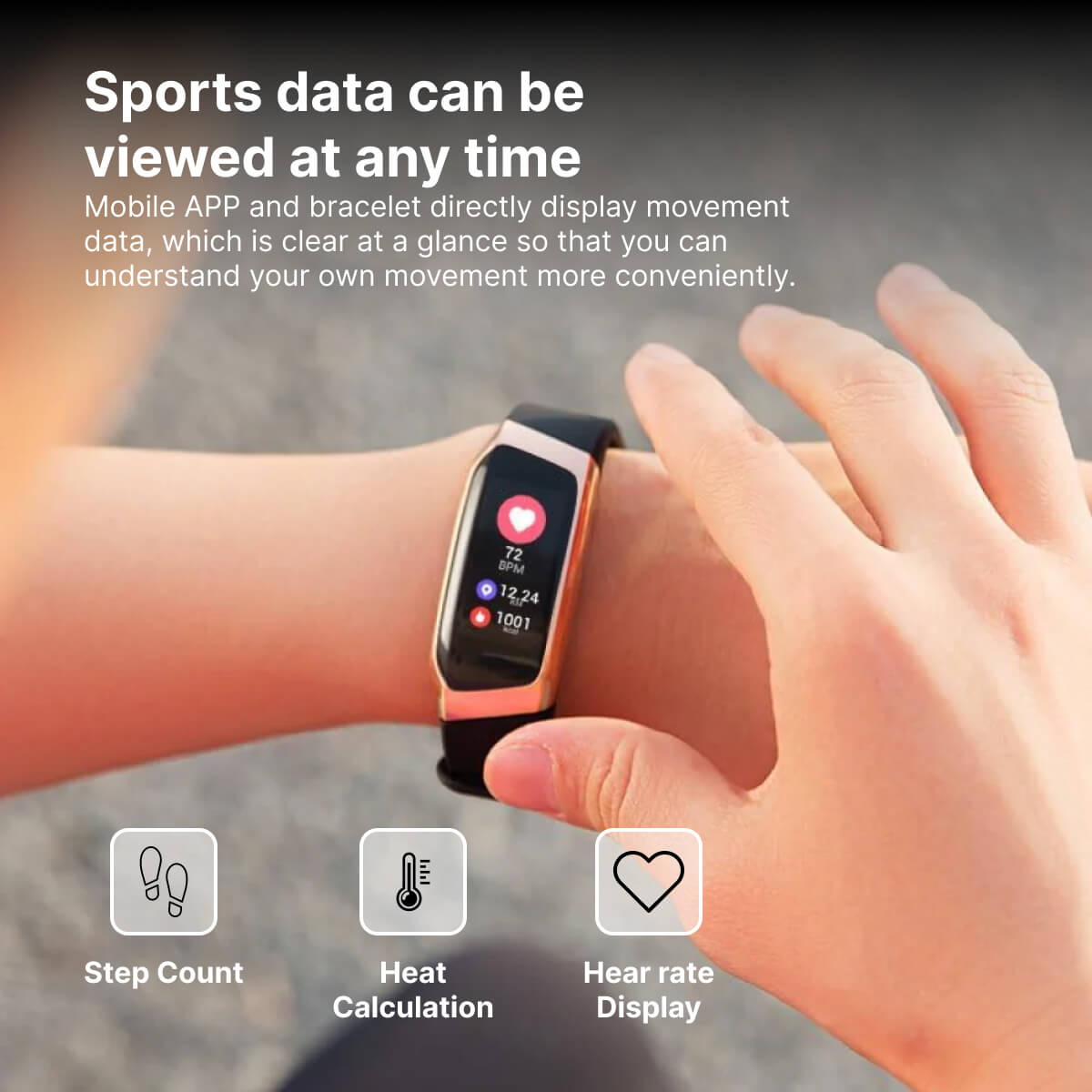 Blood Pressure Smart Watch and Heart Rate Monitor | Ka-mostore