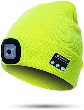 Svítící čepice s Bluetooth sluchátky | Ka-mostore