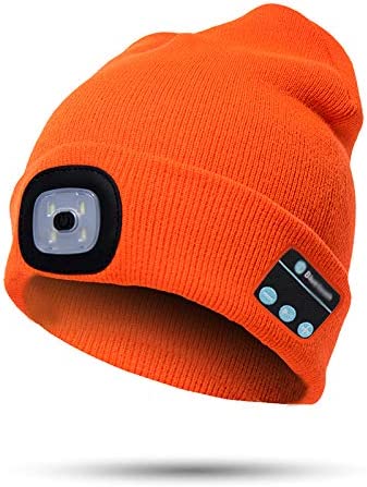Svítící čepice s Bluetooth sluchátky | Ka-mostore