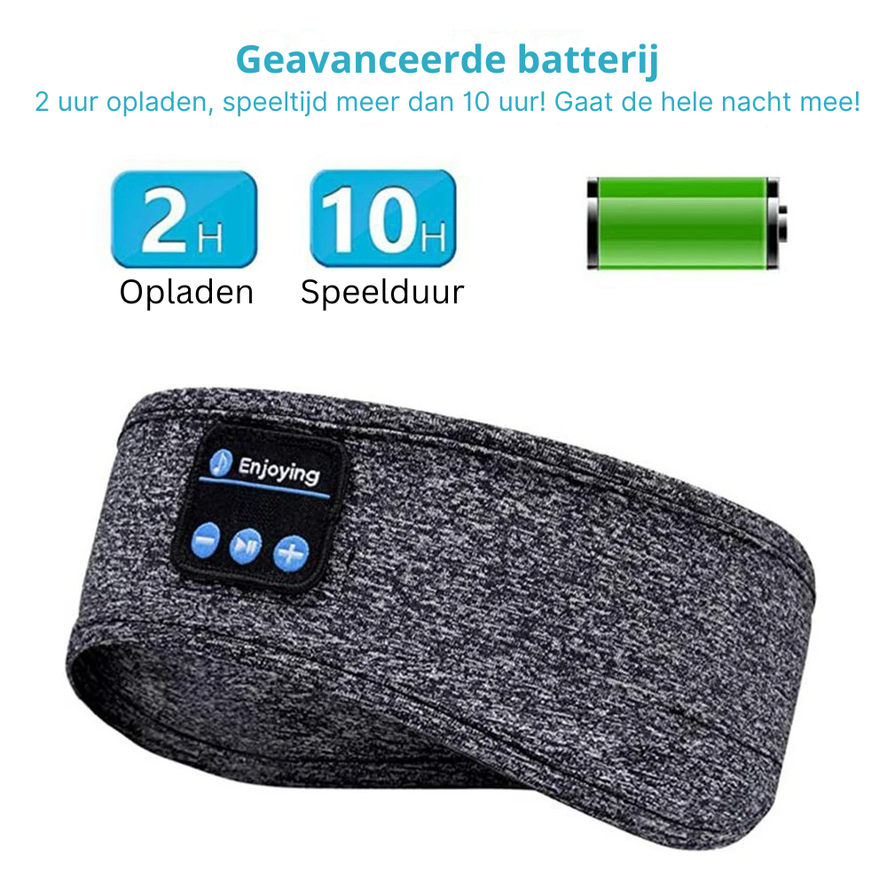 Bluetooth-slaapmasker met hoofdband en geïntegreerde hoofdtelefoon | Ka-mostore