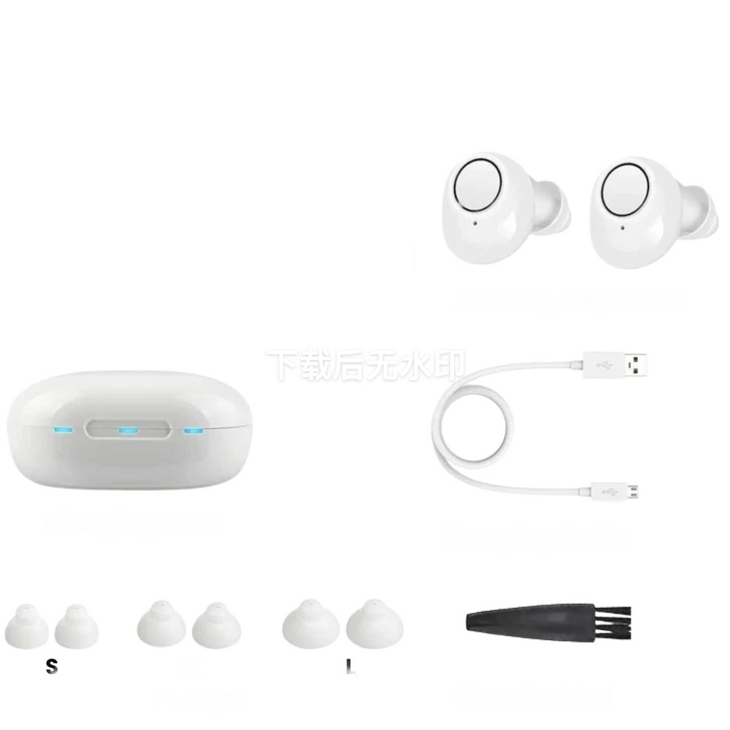 Bluetooth Hearing Aids – Rechargeable In-Ear Digital Hearing Aid with App Control | Discreet, Lightweight & Budget-Friendly for Adults & Seniors | Ka-mostore