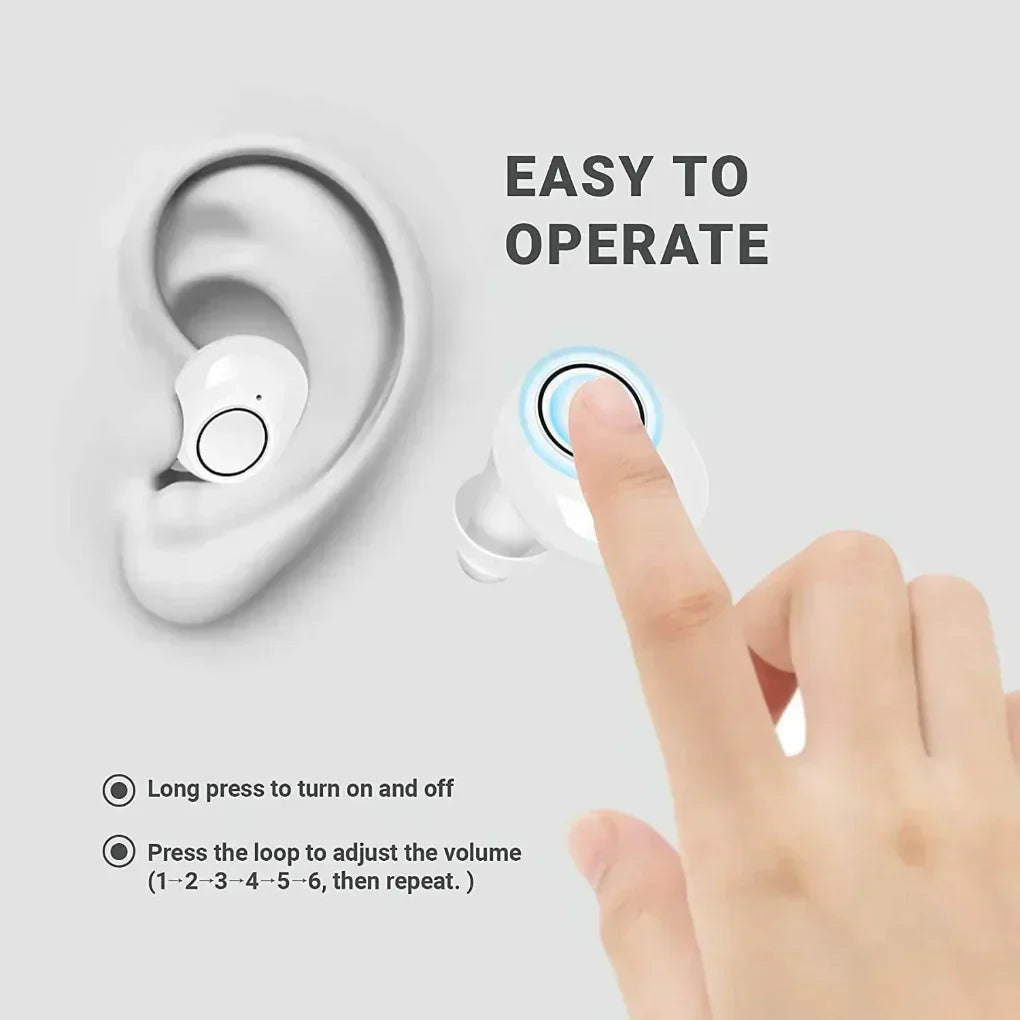 Rechargeable Wireless Hearing Aids With App Control | Ka-mostore