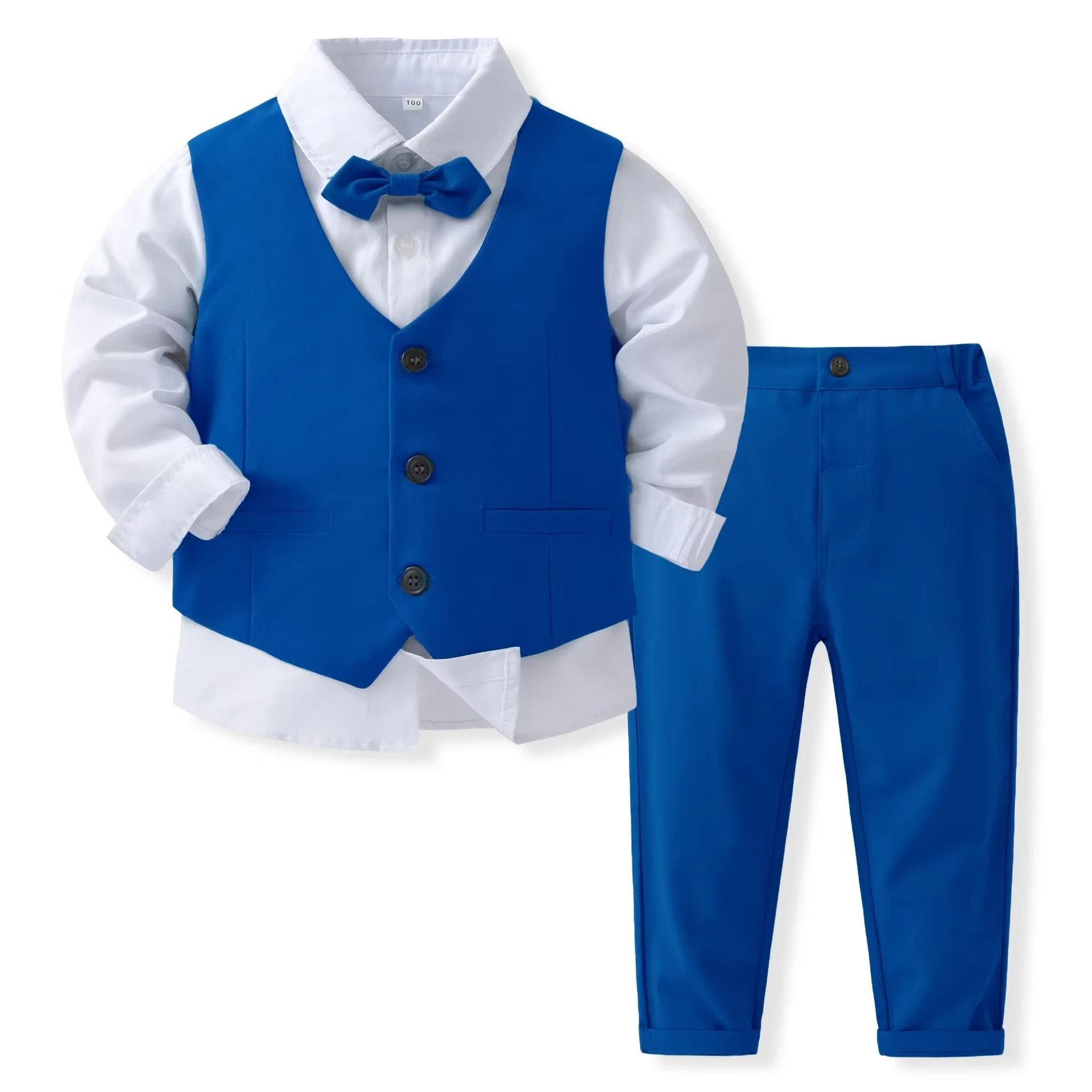 Boys' Formal Cotton Outfit Set for Toddlers and Kids | Ka-mostore