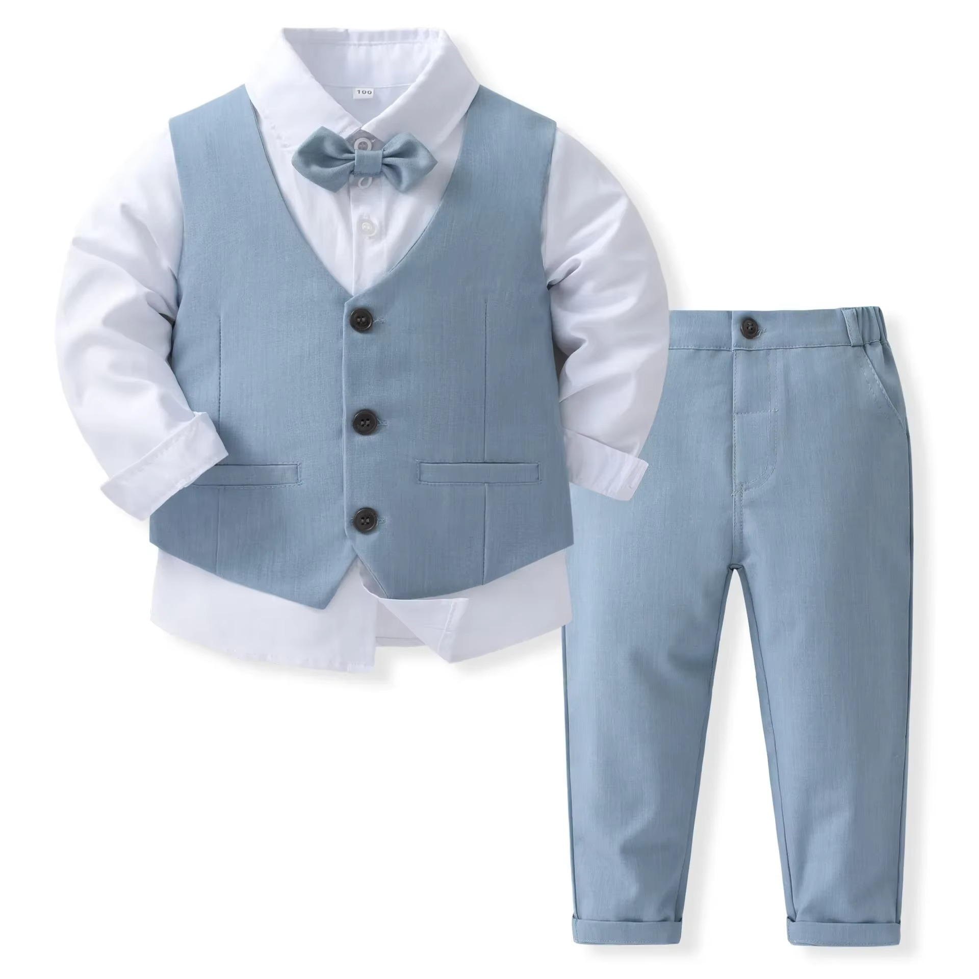 Boys' Formal Cotton Outfit Set for Toddlers and Kids | Ka-mostore