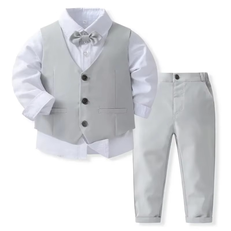 Formální bavlněný komplet pro chlapce pro batolata a děti | Ka-mostore