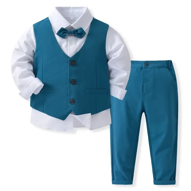 Boys' Formal Cotton Outfit Set for Toddlers and Kids | Ka-mostore
