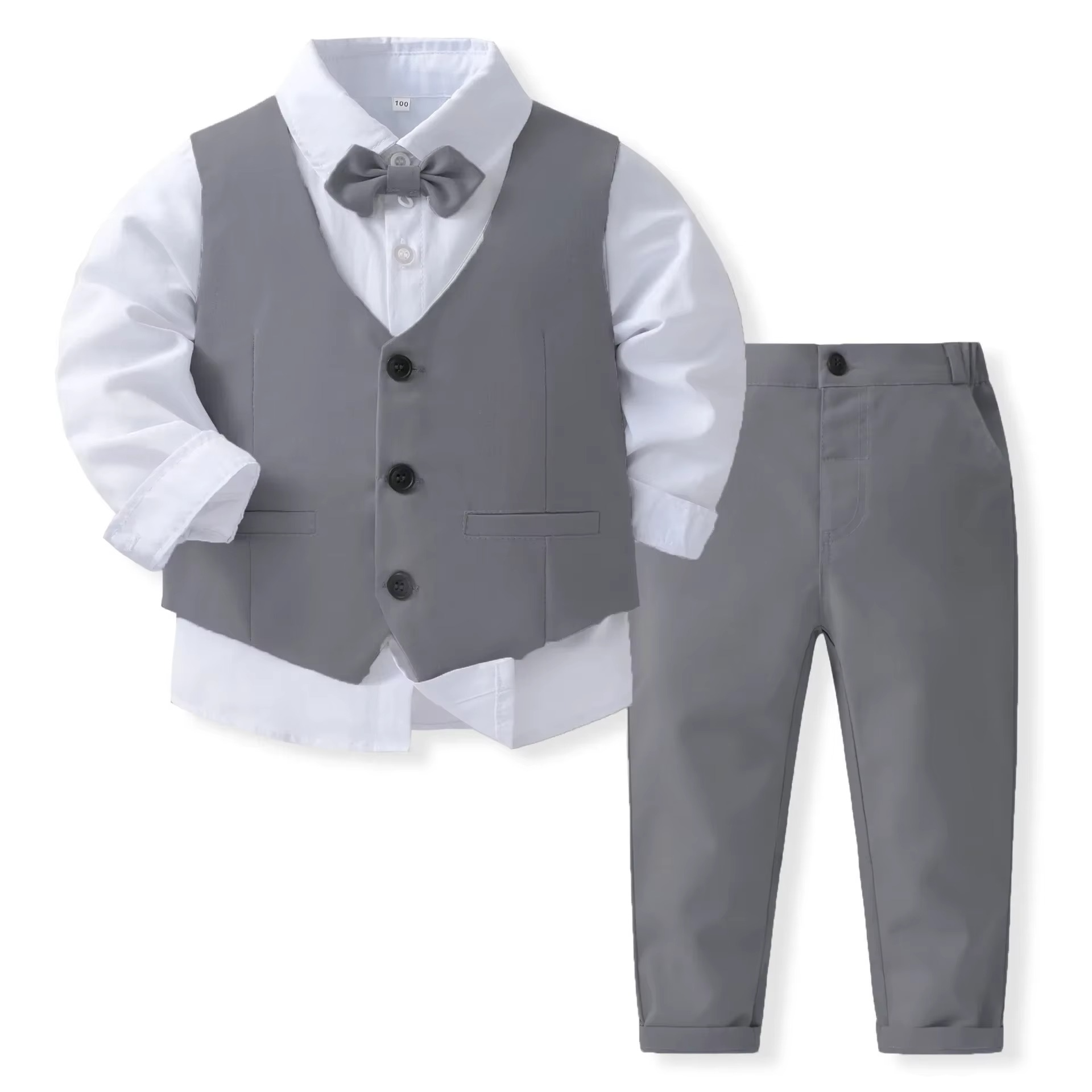 Boys' Formal Cotton Outfit Set for Toddlers and Kids | Ka-mostore