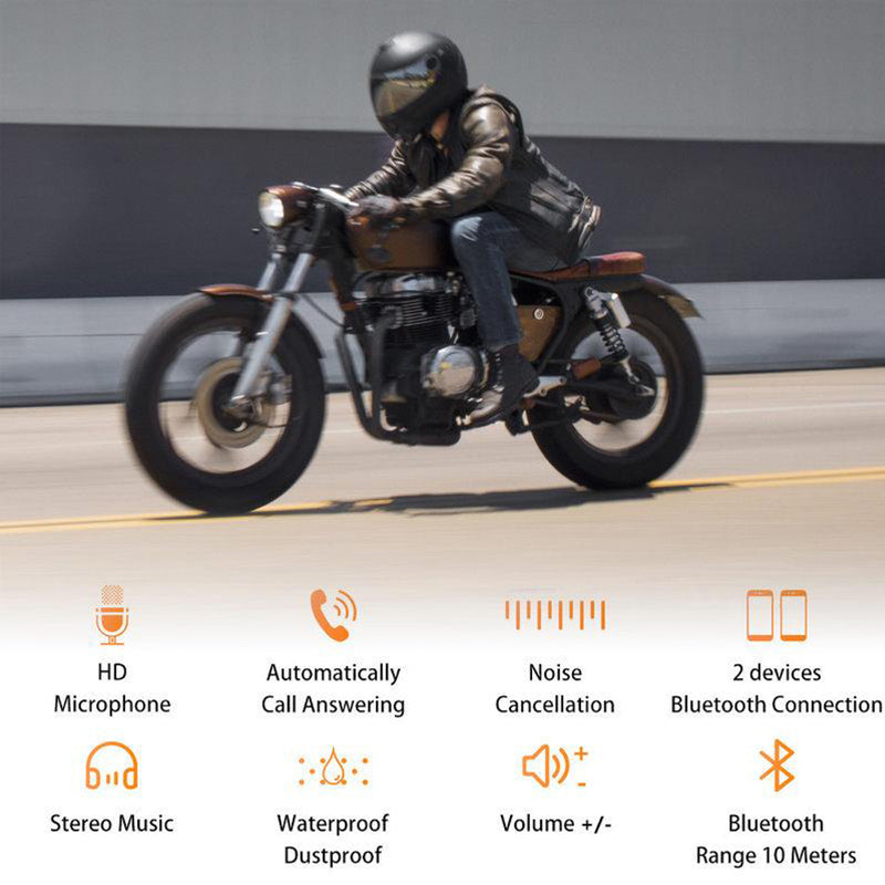 אוזניות בלוטות' לקסדה למוטוריקה BT12 | Ka-mostore