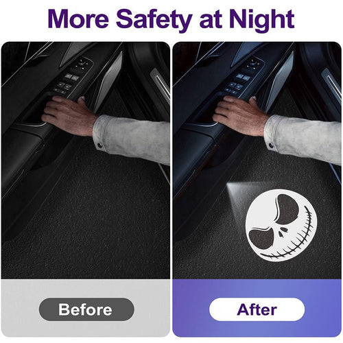 Car Door Logo Projector Light | Wireless LED Welcome Light | Custom Logo | Ka-mostore