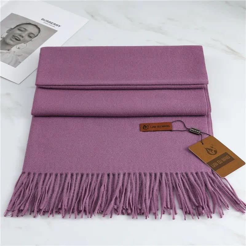 Kašmírová šála s třásněmi pro teplo a eleganci | Ka-mostore