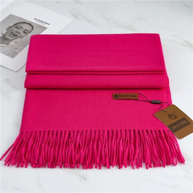 Kašmírová šála s třásněmi pro teplo a eleganci | Ka-mostore