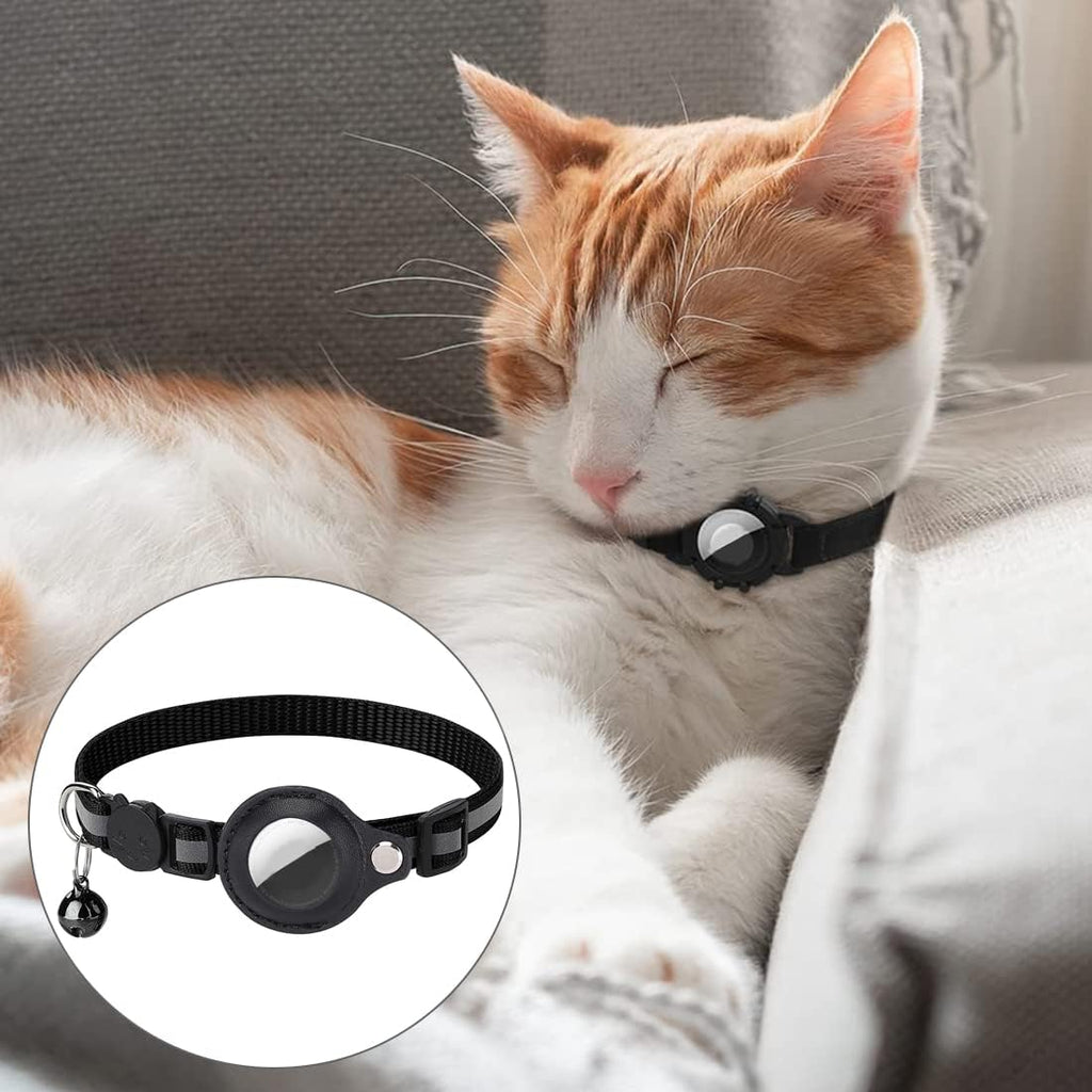 Cat GPS Tracking Collar | Quick Release Lock, Reflective Design & Durable for Outdoor Safety Adventures | Ka-mostore