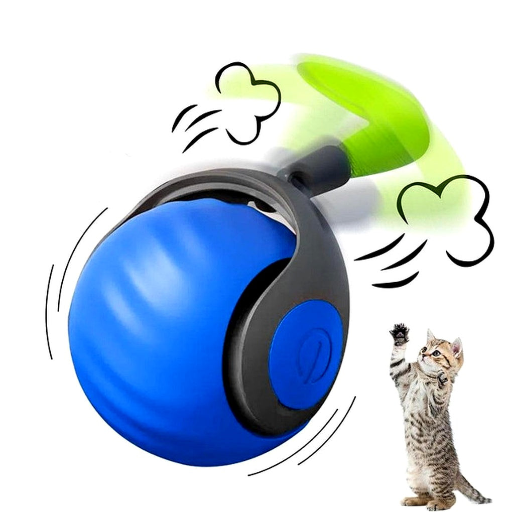 Balle jouet pour chat – Roulement automatique et jeu interactif | Ka-mostore