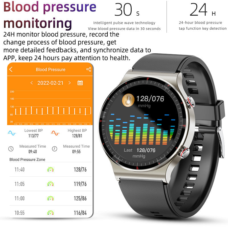 CFDA EKG Blood Oxygen Heart Rate Health Monitoring Smart Watch | Ka-mostore