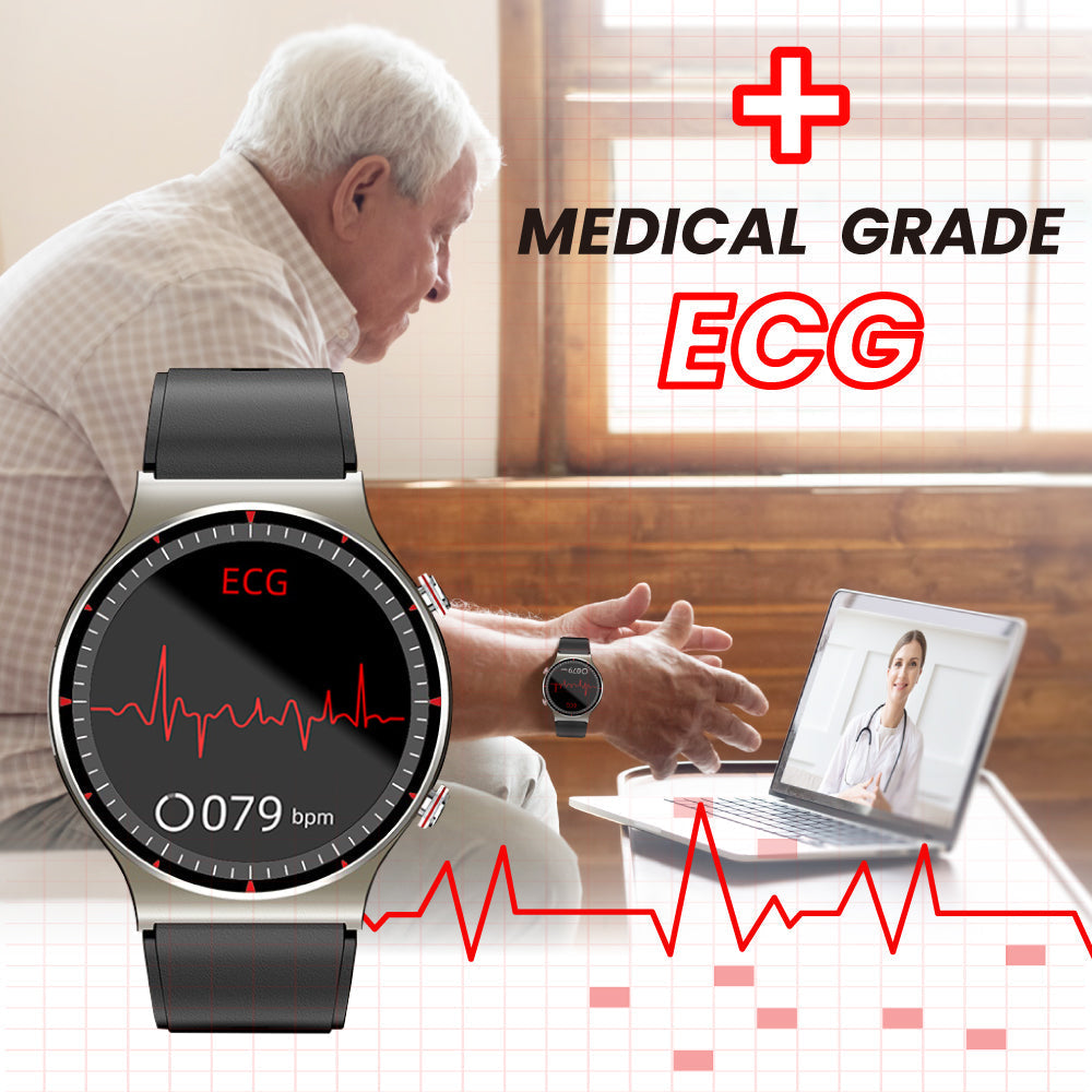 CFDA EKG Blood Oxygen Heart Rate Health Monitoring Smart Watch | Ka-mostore