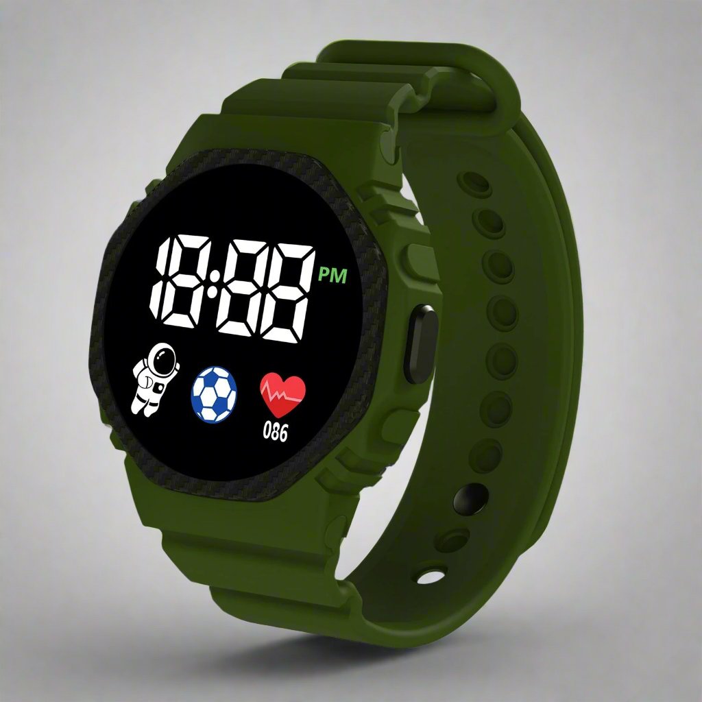Children's Watch Adventure LED – Waterproof Educational Watch for Children | Ka-mostore