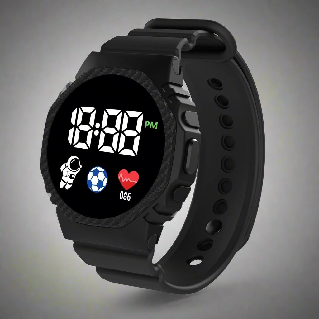 Children's Watch Adventure LED – Waterproof Educational Watch for Children | Ka-mostore