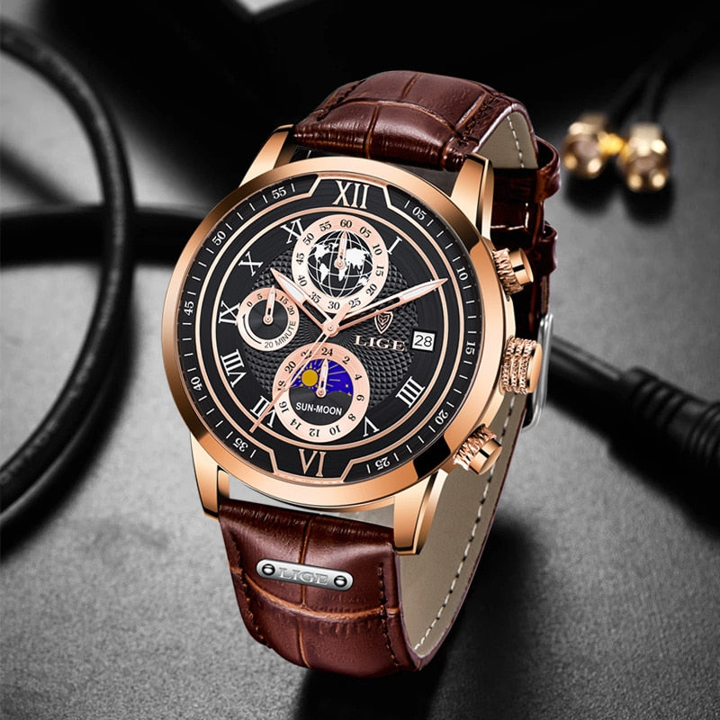 Classic Chronograph Men’s Watch | Stylish & Functional Luxury Wristwatch for Every Occasion | Ka-mostore