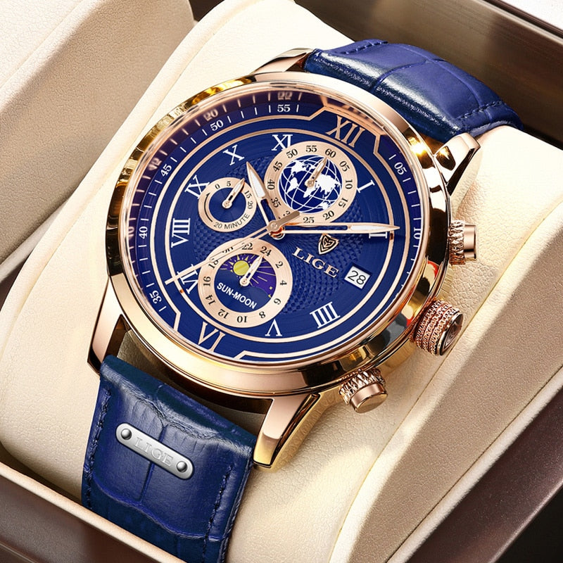 Classic Chronograph Men’s Watch | Stylish & Functional Luxury Wristwatch for Every Occasion | Ka-mostore