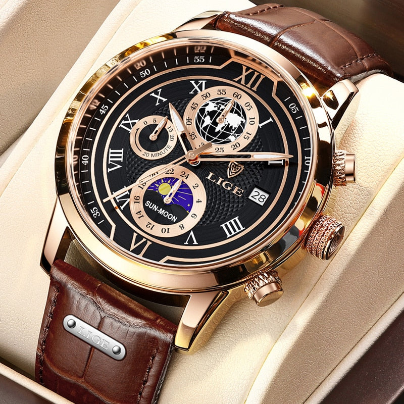 Classic Chronograph Men’s Watch | Stylish & Functional Luxury Wristwatch for Every Occasion | Ka-mostore
