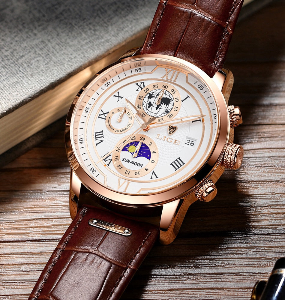 Classic Chronograph Men’s Watch | Stylish & Functional Luxury Wristwatch for Every Occasion | Ka-mostore