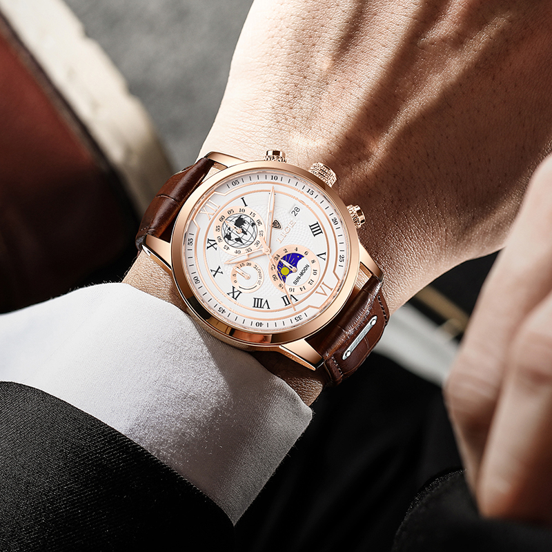Classic Chronograph Men’s Watch | Stylish & Functional Luxury Wristwatch for Every Occasion | Ka-mostore