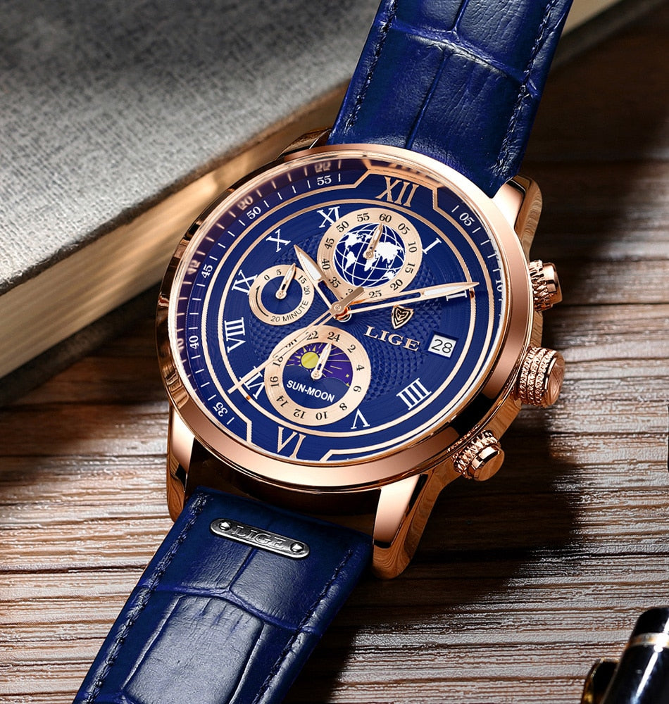 Classic Chronograph Men’s Watch | Stylish & Functional Luxury Wristwatch for Every Occasion | Ka-mostore