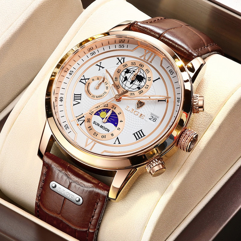 Classic Chronograph Men’s Watch | Stylish & Functional Luxury Wristwatch for Every Occasion | Ka-mostore