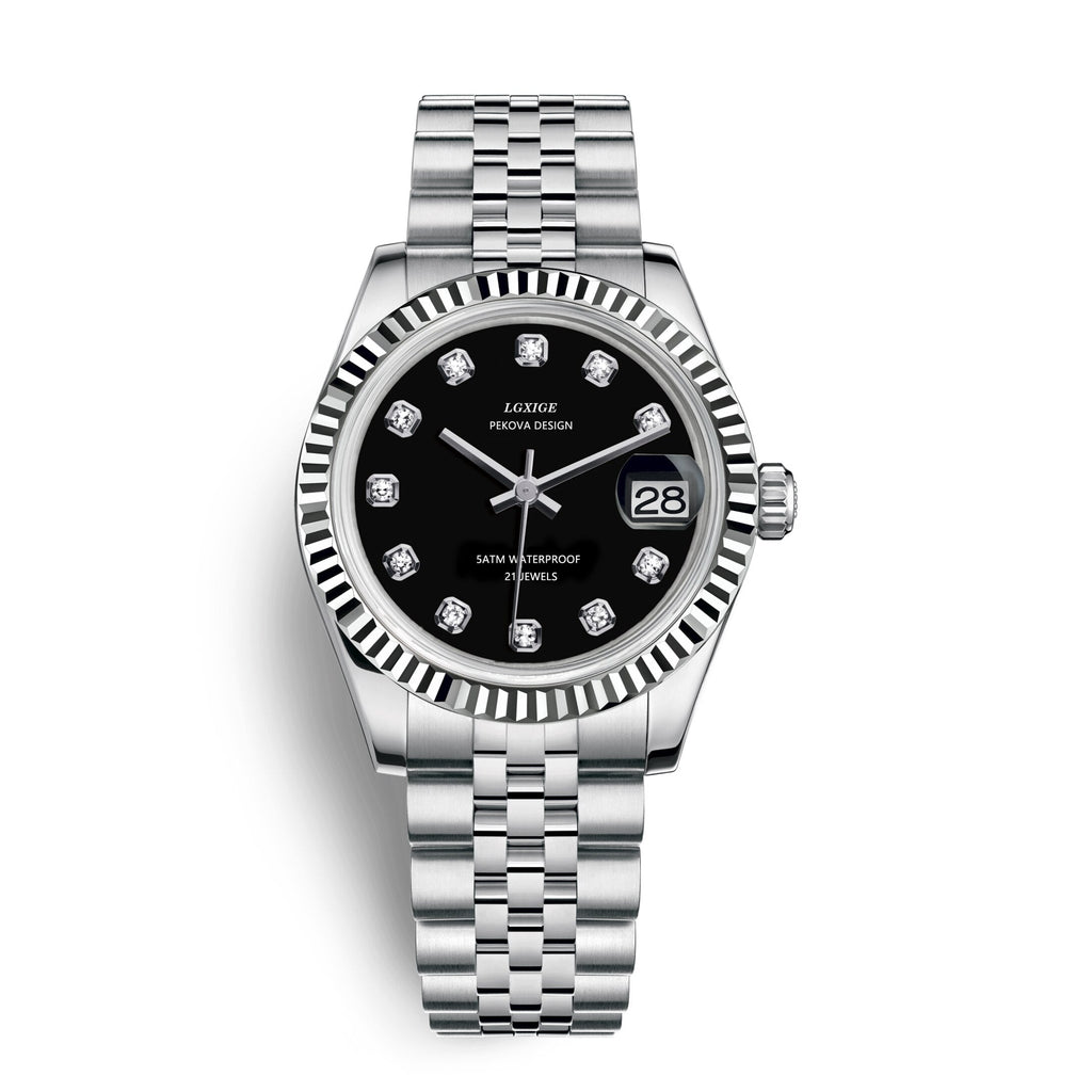 Classic Wristwatch in Stainless Steel No. 296 – Timeless Elegance & Modern Precision | Ka-mostore