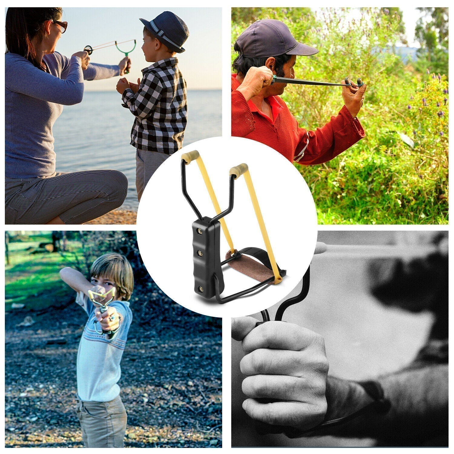 Collapsible slingshot for the wrist. | Ka-mostore