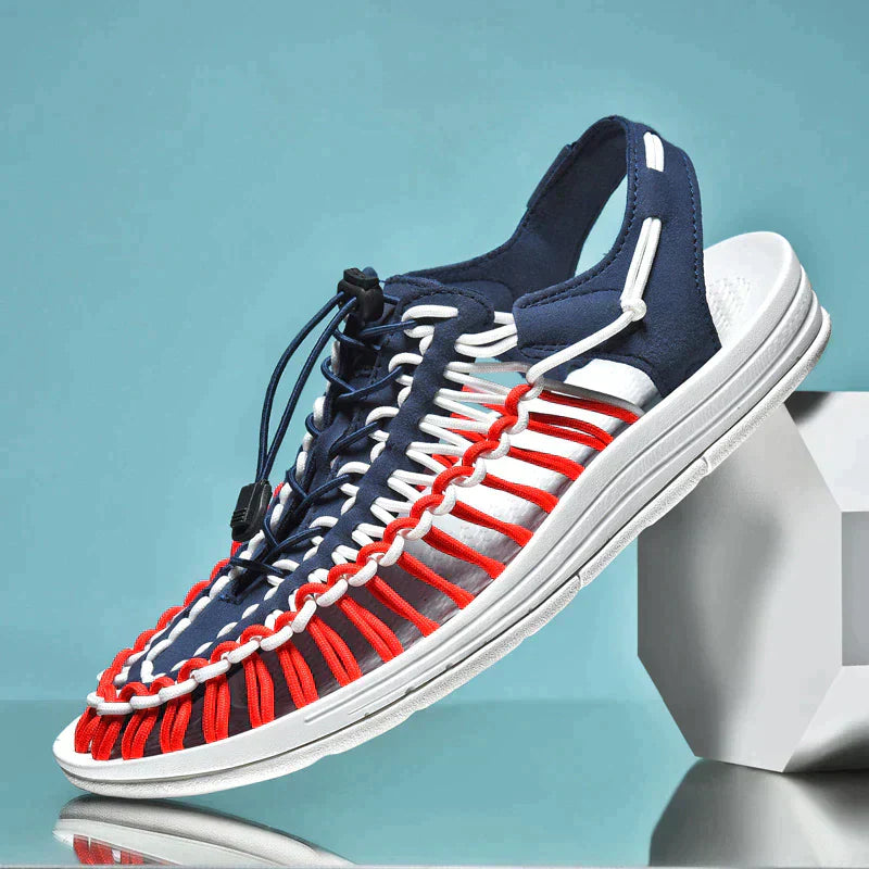 Sandali con cinturino intrecciato comodo | Ka-mostore