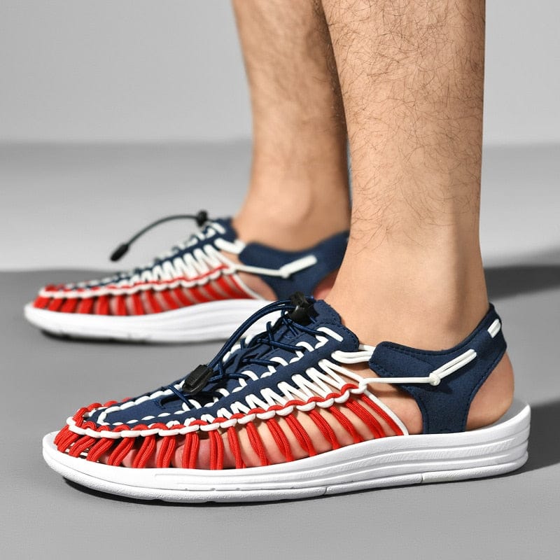 Sandali con cinturino intrecciato comodo | Ka-mostore